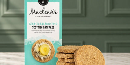 Seaweed & Black Pepper Oatcakes Macleans - Scottish Store & Deli
