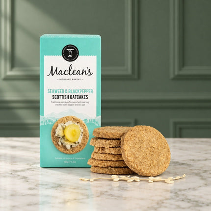 Seaweed & Black Pepper Oatcakes Macleans - Scottish Store & Deli
