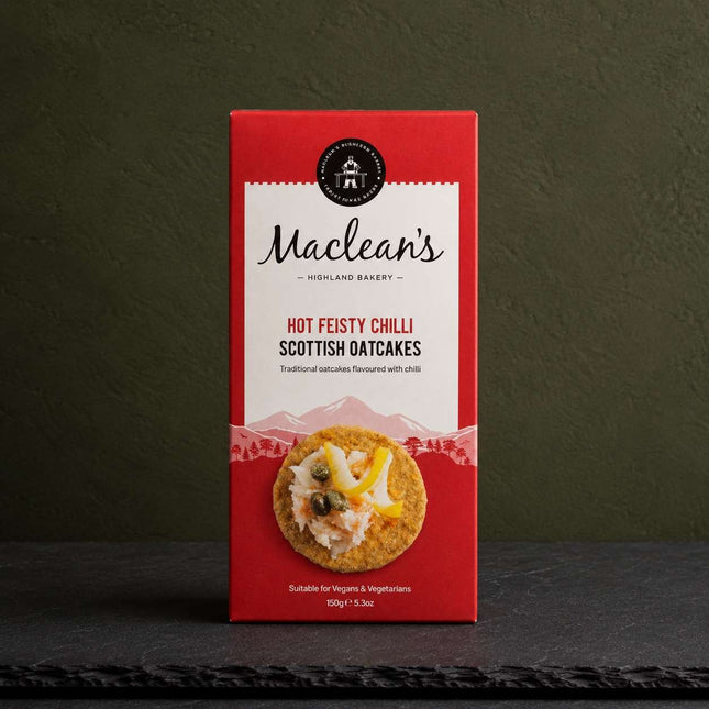 Hot Feisty Chilli Scottish Oatcakes Macleans