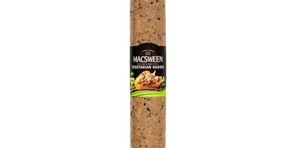Macsween Vegetarian/Vegan Haggis – 1.36kg Catering Roll (Serves 5–6)