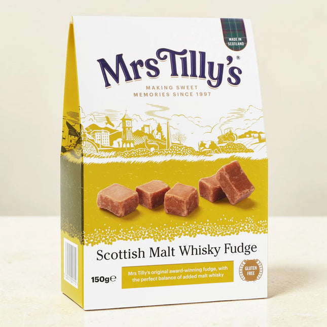 Malt Whisky Scottish Fudge Gift Box 150g