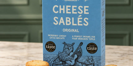 Cheese Sablés pea Green Boat - Scottish Store & Deli