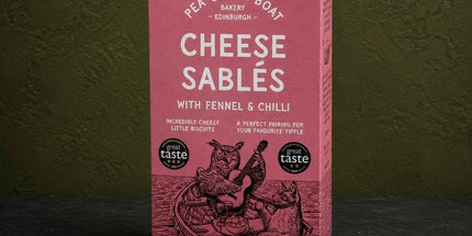 Cheese Sablés with Fennel & Chilli