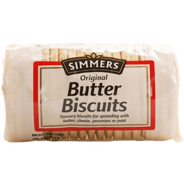 Simmers Butter Biscuits 250g