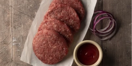 Steak Burgers Weight 6oz X 4
