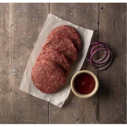 Steak Burgers Weight 6oz X 4