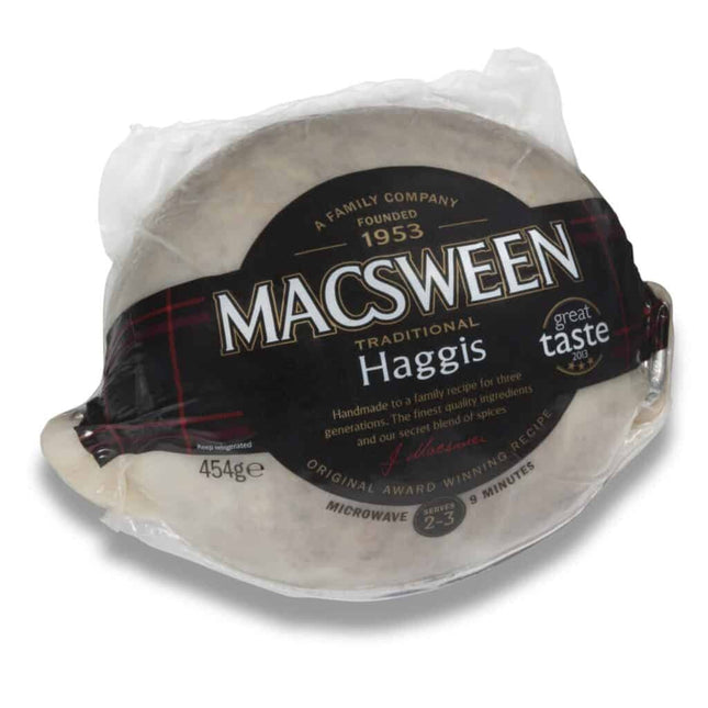 Tradition Haggis Macsween Weight 454g | Serves 2-3