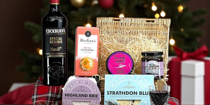The Winter Warmer Cheese & Port Collection - Scottish Hampers
